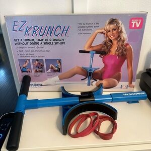 VTG 90s EZ Krunch ab workout as seen on TV Fitness Quest sit-up tummy toner